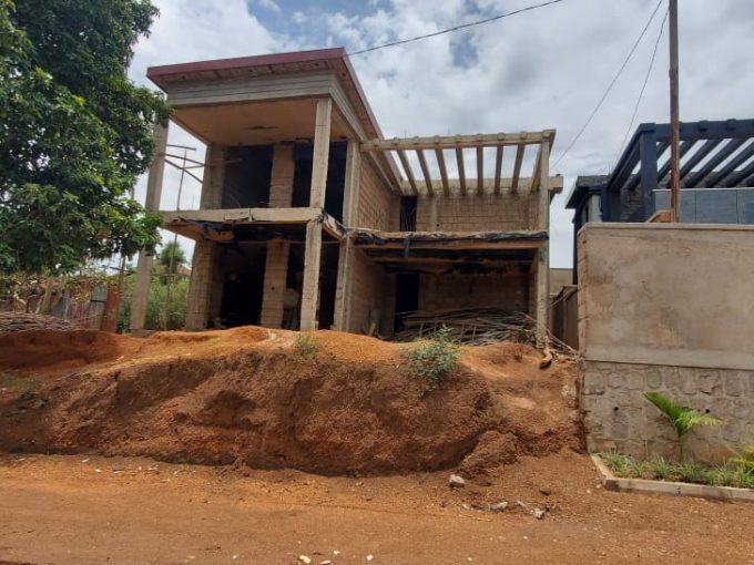 UNFINISHED HOUSE FOR SALE AT RUSORORO